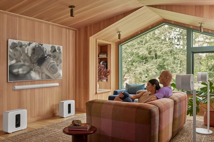 uSonos Era 300vTEhXs[J[ƂĎgAɃTuE[n[uSonos Sub 4v2gݒuBD݂ɉăVXeAbvł̂uSonos Arc Ultrav̖͂ł