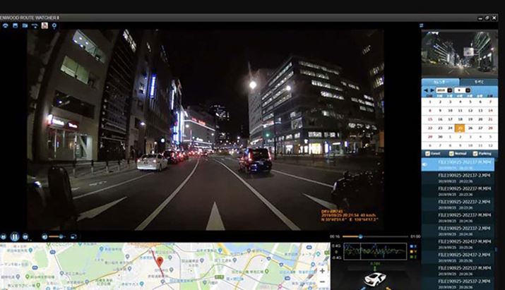 hCuR[_[pAv̈(KENWOOD ROUTE WATCHER II)BL^ʒun}ɕ\łقAN}̓cł