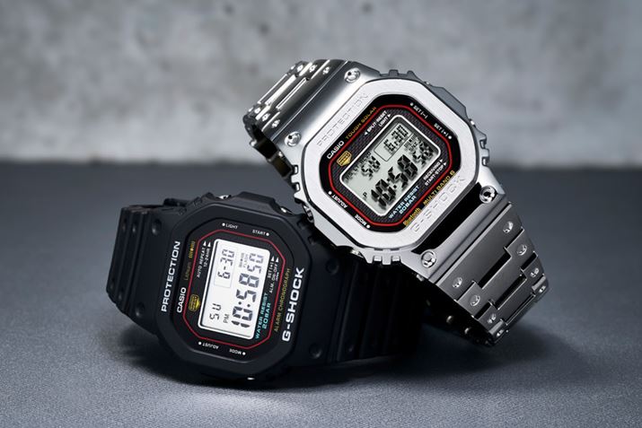 fuDW-5000R-1AJFvijƃt^fuGMW-B5000D-1CJFviEjBǂuDW-5000CṽfUCɍČĂ邪AfނɂĈۂƕς