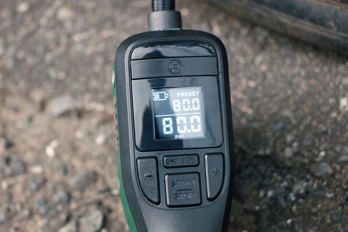 ݒ肵u80PSIvɓBƁAŉ^]~܂B܂ň肵Ă܂Aݒ肵lŃs^Ǝ~܂܂AȂȂ\͂悳