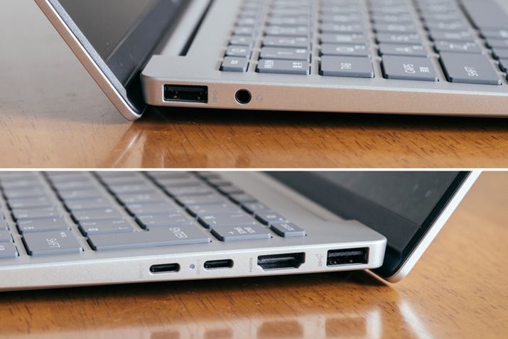 USB Type-C×2AUSB Type-A×2AHDMIȂǁAoCm[gƂĂЂƒʂ̊OC^[tFCX𓋍ڂĂ܂