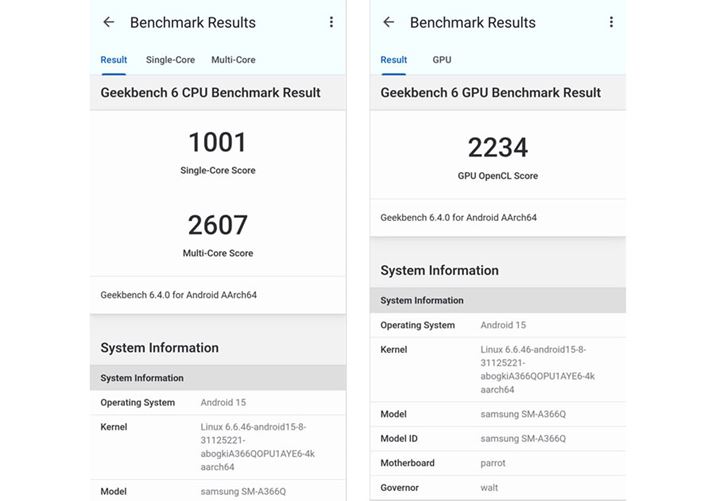 uGeekbench 6vAvł̃x`}[NXRÁA[J[̃~hWfƓ