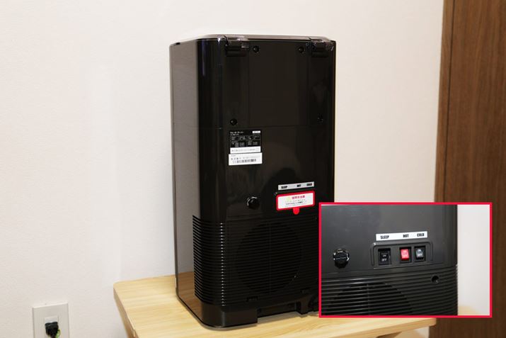 T[o[wʂ̃V[͂XCb`܂BSLEEP@\͂ÂȂƁAŉ̉M~߂ďd͂}@\ł