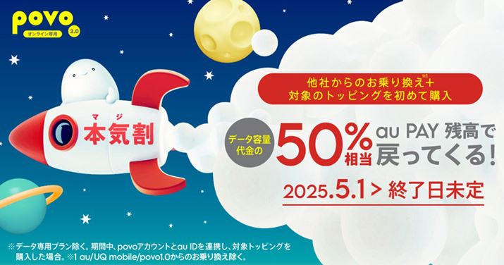 povo2.0�́A���z�v�����ł͂Ȃ��A�K�v�ʂɉ����ēs�x�f�[�^���w������g�b�s���O���Ƃ������j�[�N�Ȏd�g�݁B���̏���g�b�s���O�������ƂȂ�L�����y�[��