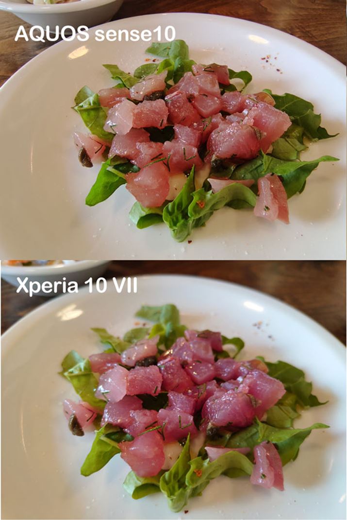 ���́uXperia 10 VII�v�̂ق����z���C�g�o�����X���������V�Y�����������������X�����F���ɂȂ���