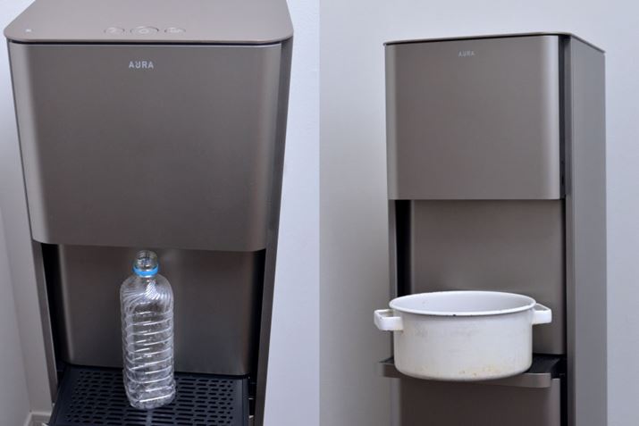 ����600mL�̃y�b�g�{�g���B�E�͒��a20cm�̃z�[���[��