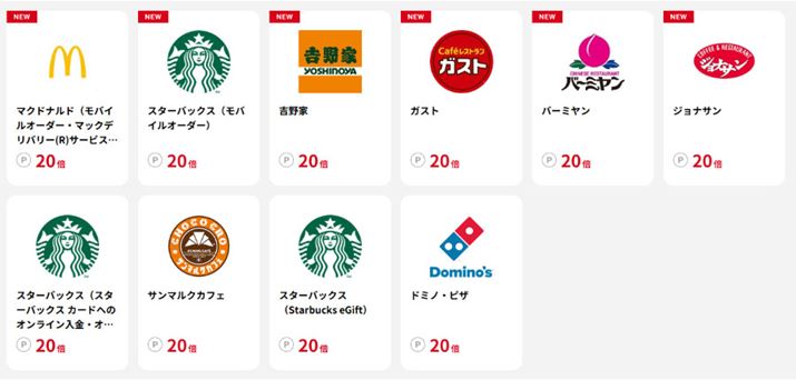 ���܂��܂Ȉ��H�`�F�[����10���Ҍ��ɂȂ�̂́uJ-POINT�v�̖��́i�摜��JCB�����T�C�g���A�摜�Ɍf�ڂ���Ă���̂�20�{�ƂȂ�p�[�g�i�[�̈ꕔ�ł��j