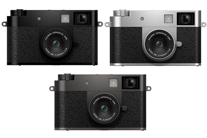 �x�m�t�C�����uFUJIFILM X-HF1�v�B�J���[�o���G�[�V�����̓u���b�N�A�`���R�[���V���o�[�A�V���o�[��3�F