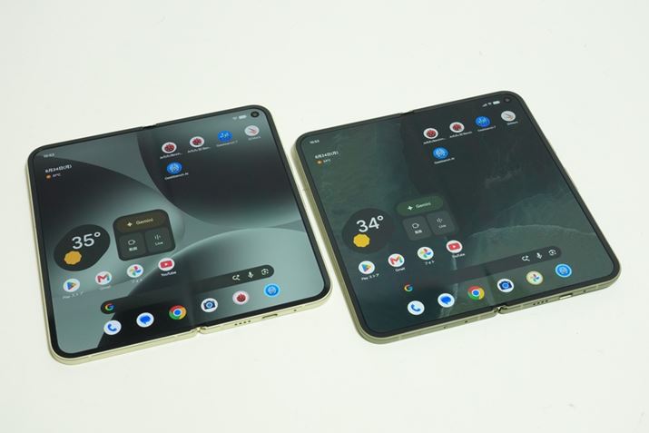 �����uPixel 10 Pro Fold�v�A�E���uPixel 11 Pro Fold�v�BGoogle�͑O���f����3�{�̋��x���������A�܂�ڂ��ڗ����ɂ����Ȃ�����搂��Ă��܂�