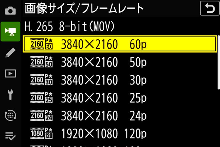 4K UHD/60p�iDX�N���b�v�j�L�^�ɑΉ����Ă��܂�