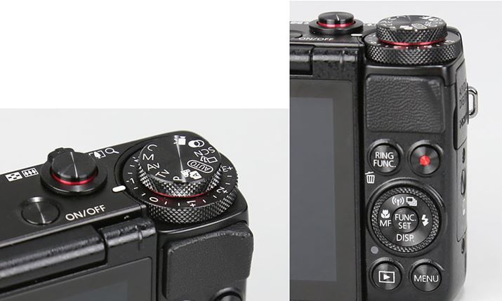 �B�e���[�h�_�C�����ƘI�o�␳�_�C������2�i�_�C�������̗p����PowerShot G7 X