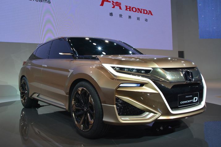 �z���_�͑�^SUV�A�R���Z�v�g D�𔭕\���A���C���A�b�v�̏[�����A�s�[��