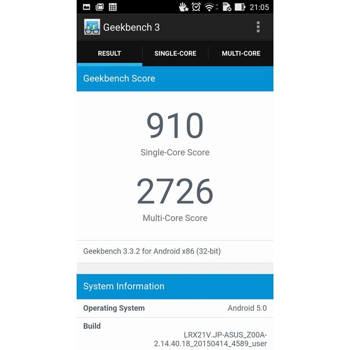 x`}[NAvuGeekbench 3v̌ʁBgbvNX̃XRAL^Ă