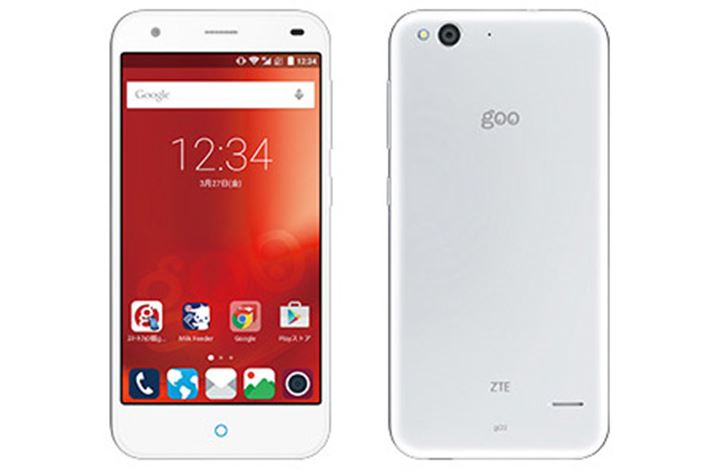 ��5.0�C���`�Ƃ����K�x�ȉ�ʃT�C�Y�ɁA�I�N�^�R�ACPU��Android 5.0��g�ݍ��킹��Blade S g03