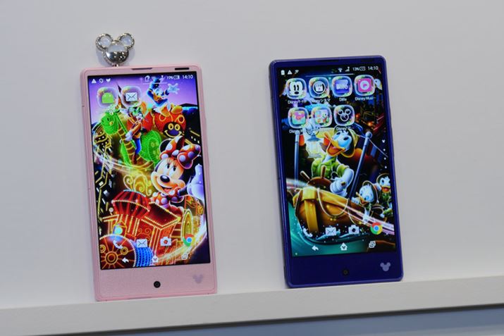 AQUOS Compact SH-02H���x�[�X�ɂ����f�B�Y�j�[���o�C���d�l