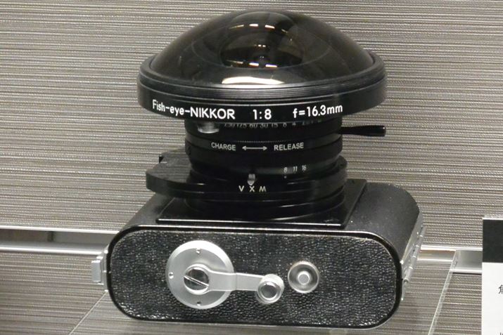 ჌Y𓋍ڂuFisheye NIKKOR CameravBɋCۊϑɎgpꂽƂ̂ƁB1957N