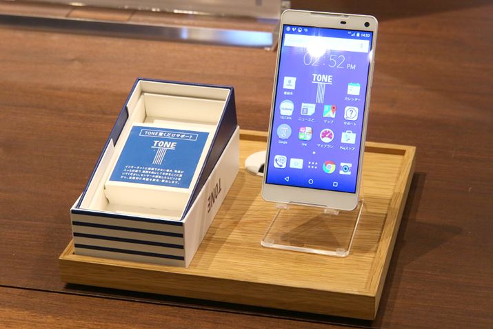 LTE�ɑΉ�����TONE�̐V�^�X�}�[�g�t�H���ATONE�im15�j