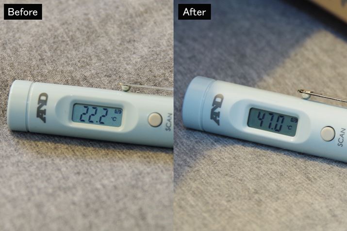 5̒g߂ŁA~zc̕\ʉx͖25㏸BȂ瑫Ƃ̓|J|J