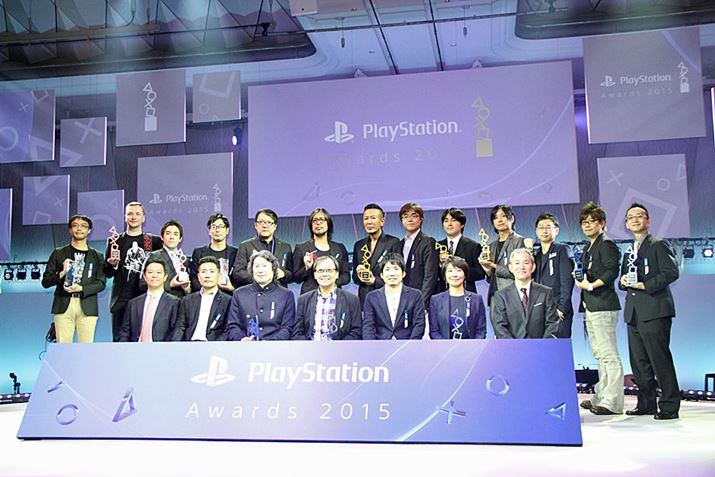 Ei̐VփvXzeɂčsꂽuPlayStation Awards 2015v