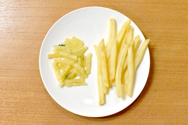 �|�e�}�j�A�̃|�e�g�i���j�ƁA�t�@�[�X�g�t�[�h�X�̃|�e�g�i�E�j���r