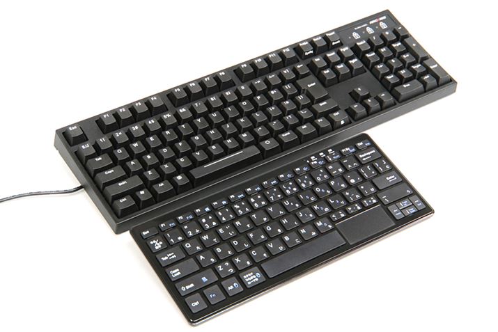 igpĂeL[tL[{[hƂ̔rBeL[ȂAL[{[hPĈقRpNg