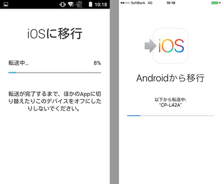 AndroidijiPhoneiEj̉ʂœ]󋵂mF