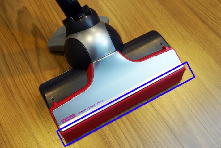 ���ʂ̃w�b�h�Ɍ����邪�A�O���ɏ_�炩���f�ނ̃w�b�h��z�u