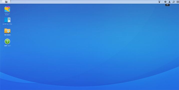 DSM 6.0UIBOS̃fXNgbv܂܂WebuEU[œĂ悤ȃC[W