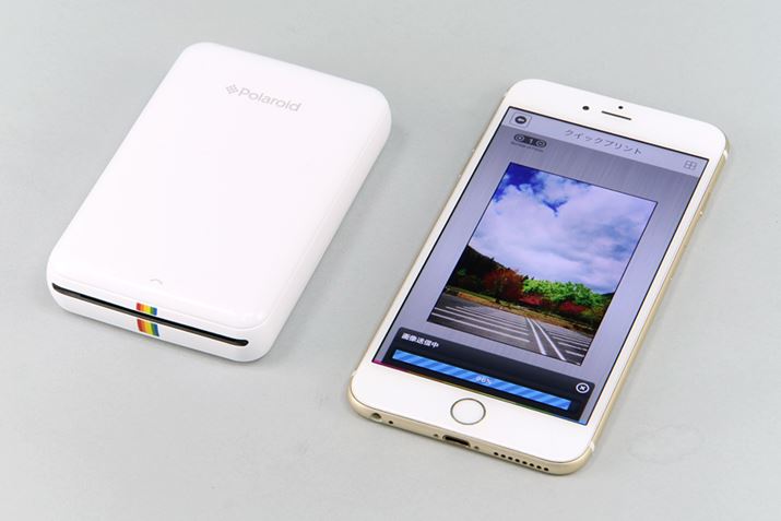 Polaroid ZIP�̓R���p�N�g�ŁAiPhone 6 Plus����������