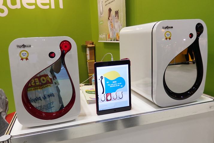 RayQueen̂؍ł́AuBaby bottle sterilizerv̂悤ȏېp̉Ɠd͂ƂĂyĂ̂