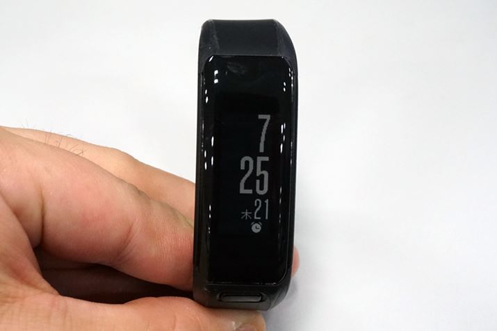 vivosmart HR JB160×68hbg\Ή̃mNfBXvC𓋍ڂ