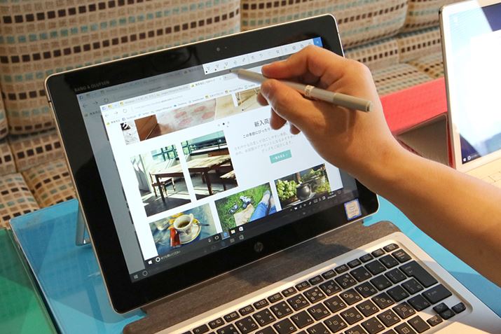 Windows 10 Anniversary Update̖ڋʋ@\Windows Ink [NXy[X