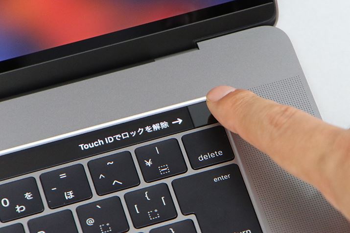 Touch IDŃbNłBZT[͕{^ɂȂĂAŋIȂǂ\