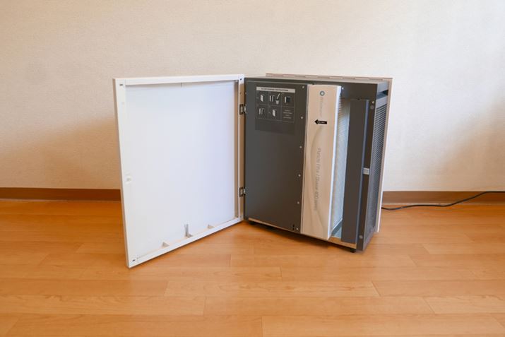 Blueair Classic�͋������Ńc���̂���������O�ρB�\���̂��قڋ������Ŋ��Ȃ���