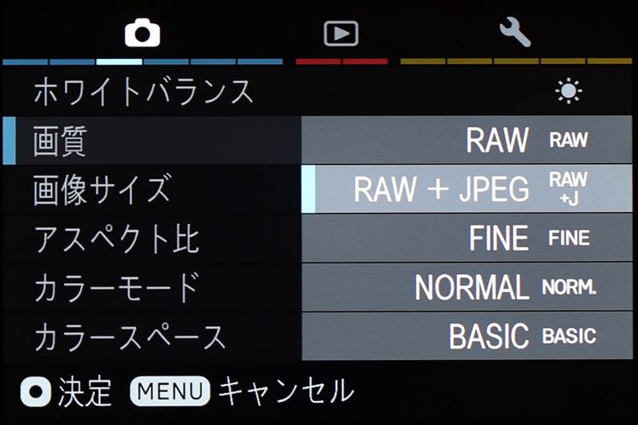 RAW{JPEGL^ɂΉĂ