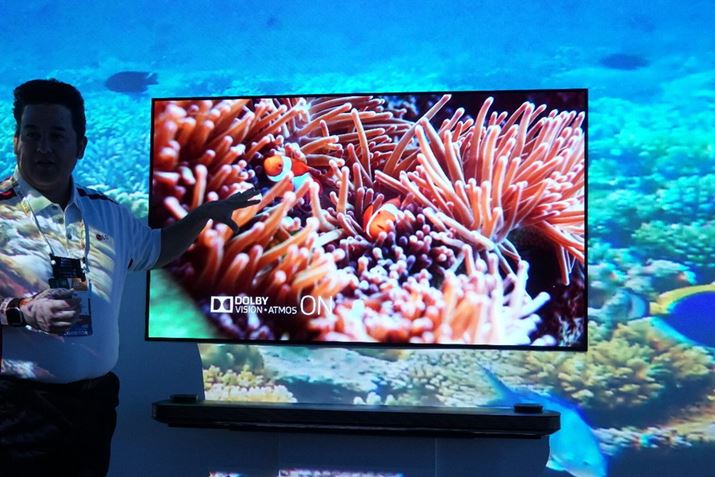 �ǂɓ\���ăf�����X�g���[�V�������s���Ă���