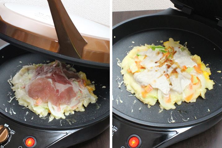 �r���Ńt�^���J���Ă݂�ƁA�t�^�ʂ��M�X�ɂȂ��Ă��邨�����ŁA��ɏ悹���ؓ��ɂ��Ă��F���t���Ă��܂�