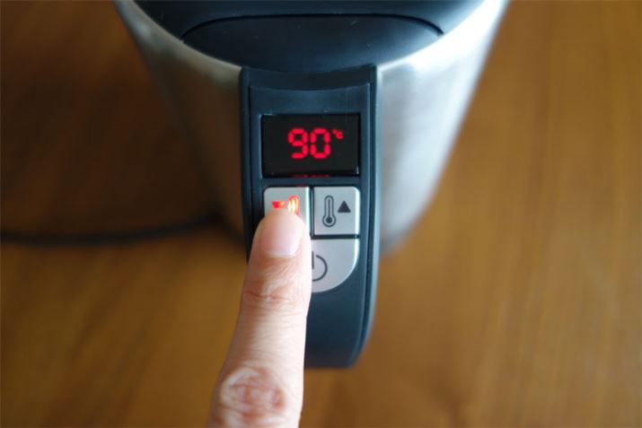 50`100x̊Ԃ5x݂ɐݒł܂BƂ肠R[q[߂Ƃ90xɐݒ