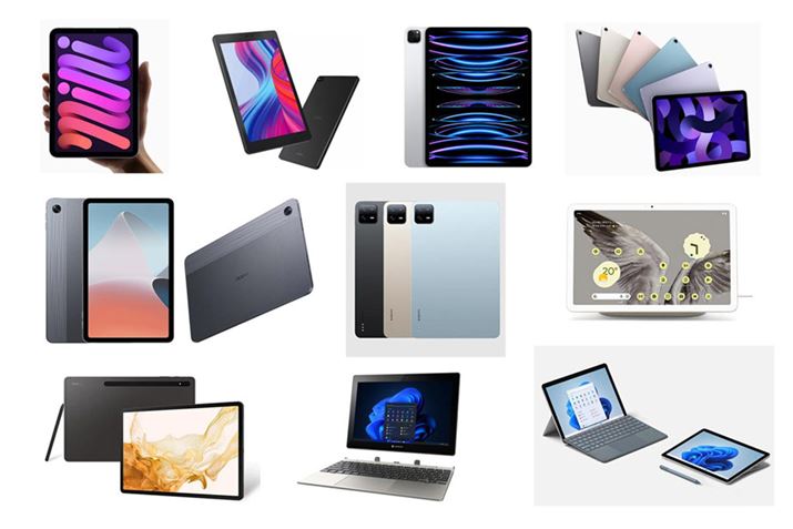 人気の定番品や、お買い得な格安モデル、仕事用に使えるモデルなど幅広いタイプのタブレットをまとめました