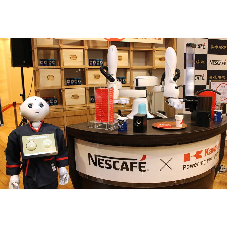 いるのはPepperとIoTコーヒーマシン。期間限定“無人カフェ”に行ってみた