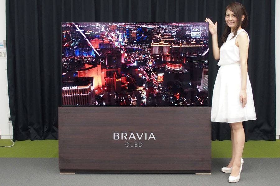 ソニーが有機ELテレビ「BRAVIA A1」など映像関連新製品を一挙発表 