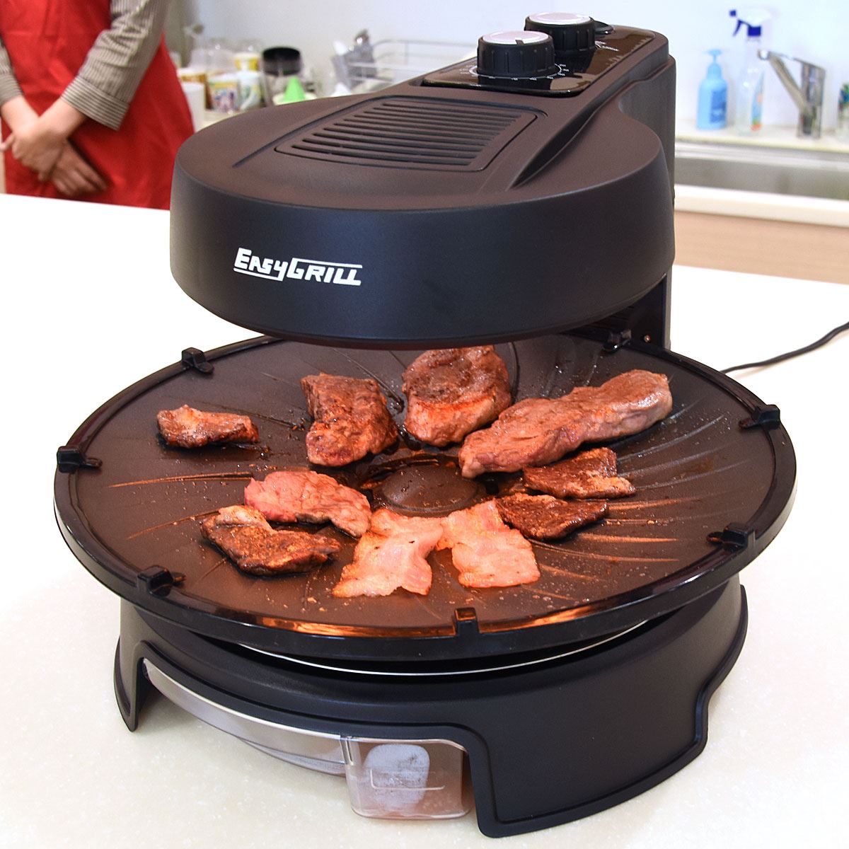 肉が360 回る 焼肉の煙や油ハネが少ない 技ありホットプレート 価格 Comマガジン