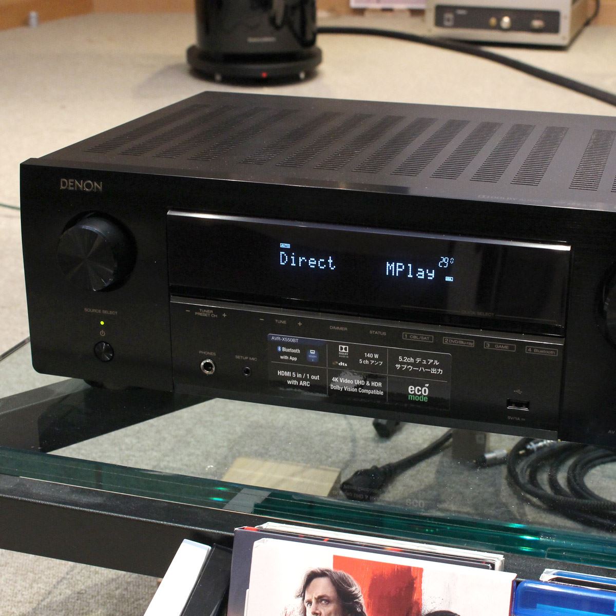 海外注文 DENON AVR-X1400H AVアンプ デノン 4K HDR | solinvet.com