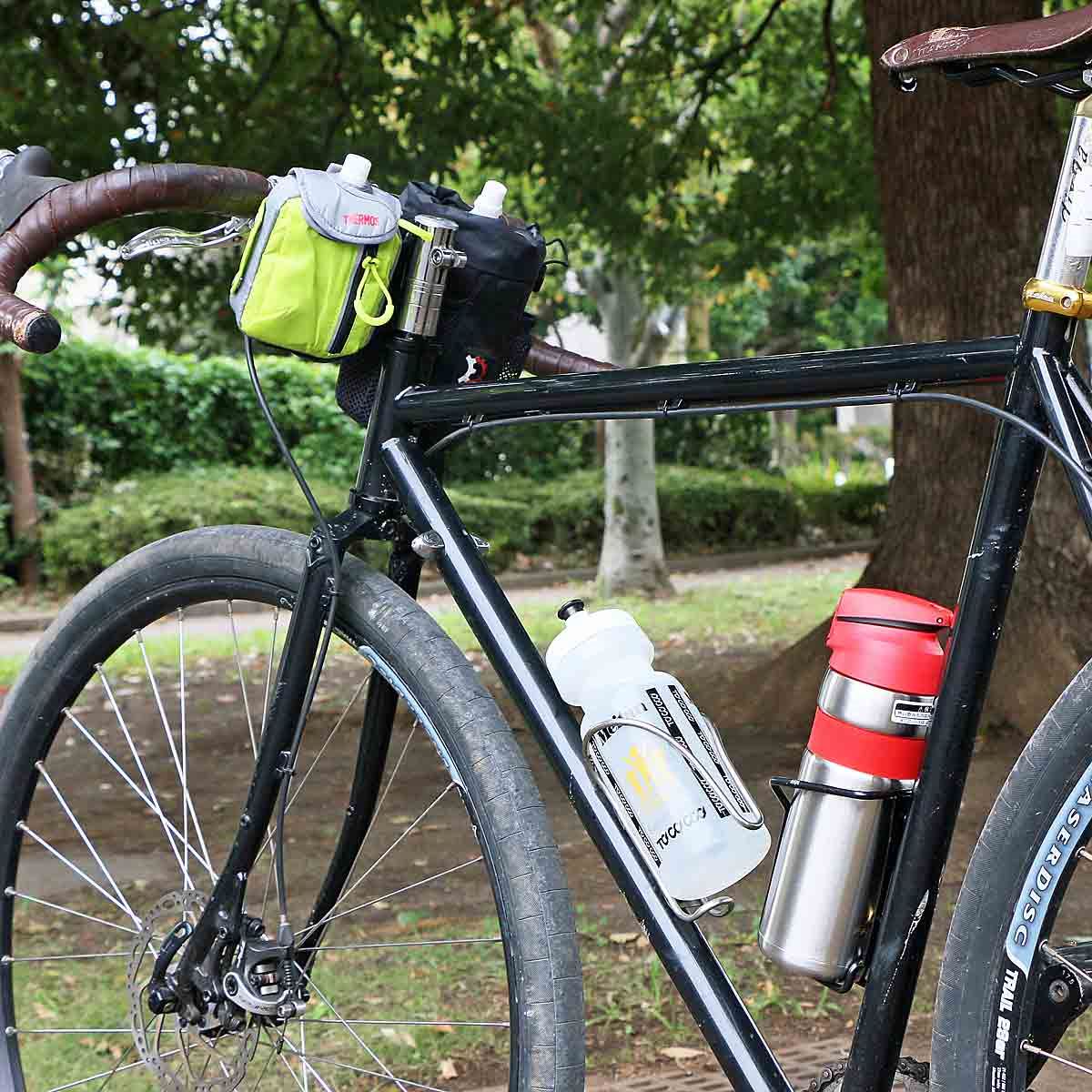 サーモスの自転車用ボトル