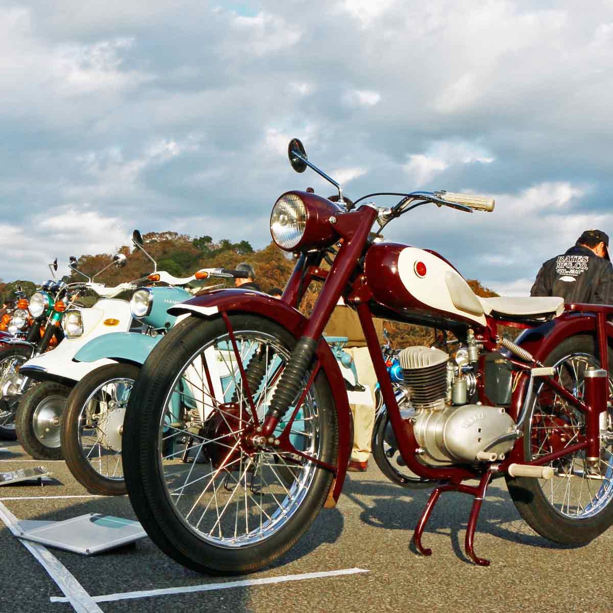 古きよき名車がずらり！ ヤマハの歴史をなぞる数々のバイクを見て