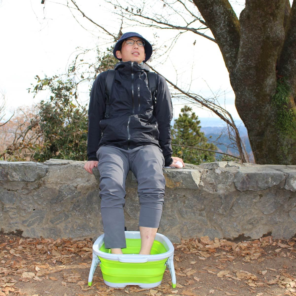 足湯が簡単に出来ます！