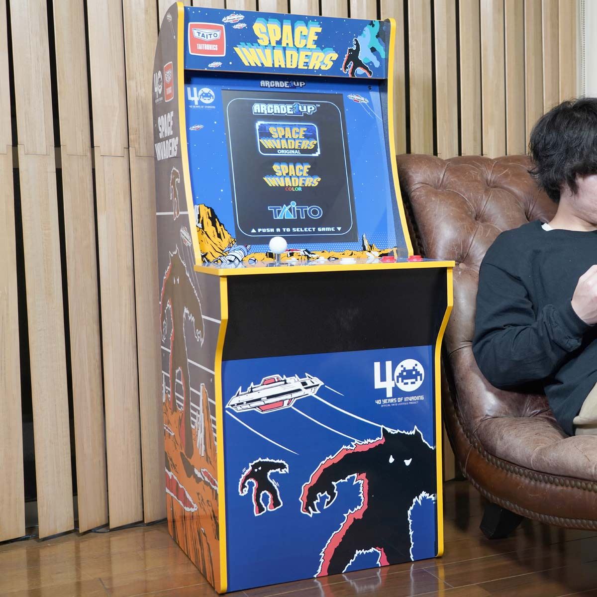 自宅ゲーセン化は男のロマン！ 組み立てて遊ぶタイトー「ARCADE1UP