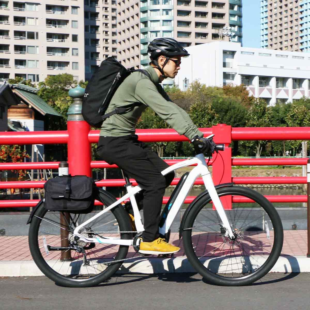 東京横断55km！ パナソニックのクロスバイクタイプのe-Bike「XU1」で