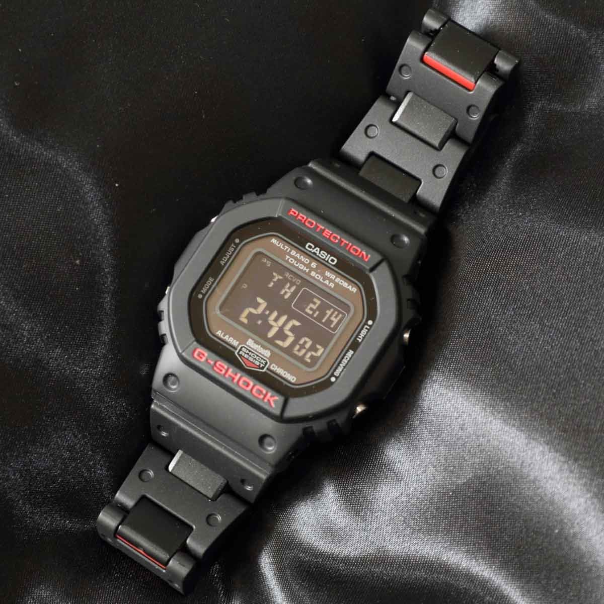 レア！ G-SHOCK gwb5600hr カシオ 電波ソーラー フルメタルカスタム