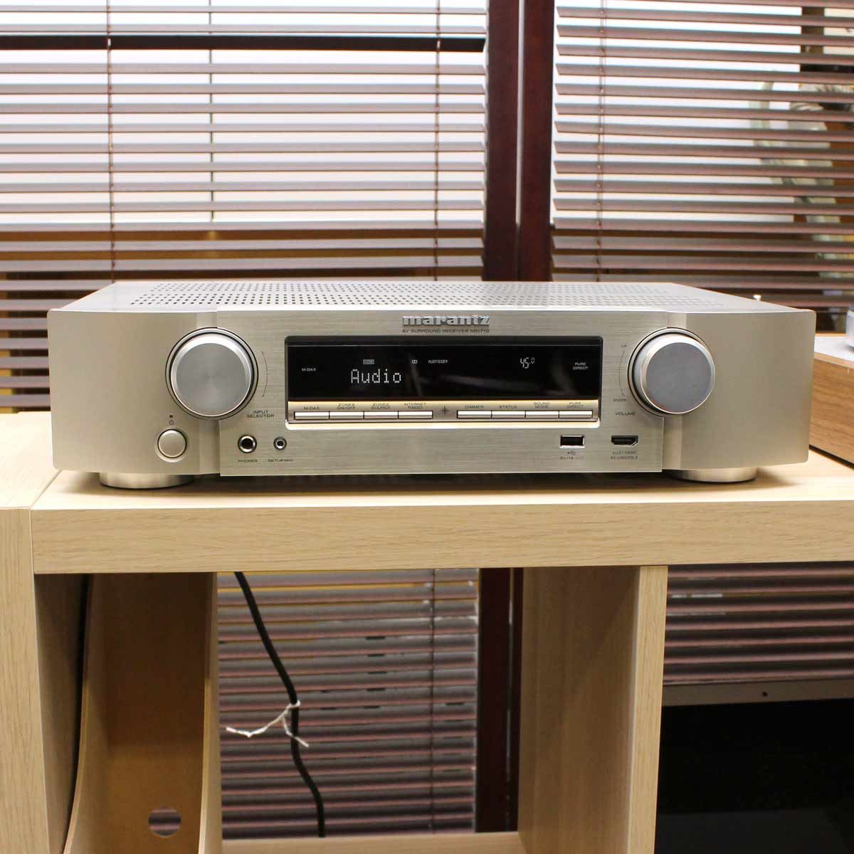 マランツ Marantz NR1710 7.1ch  AVレシーバー ブラック